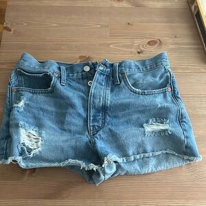 Madewell Relaxed Denim Shorts
